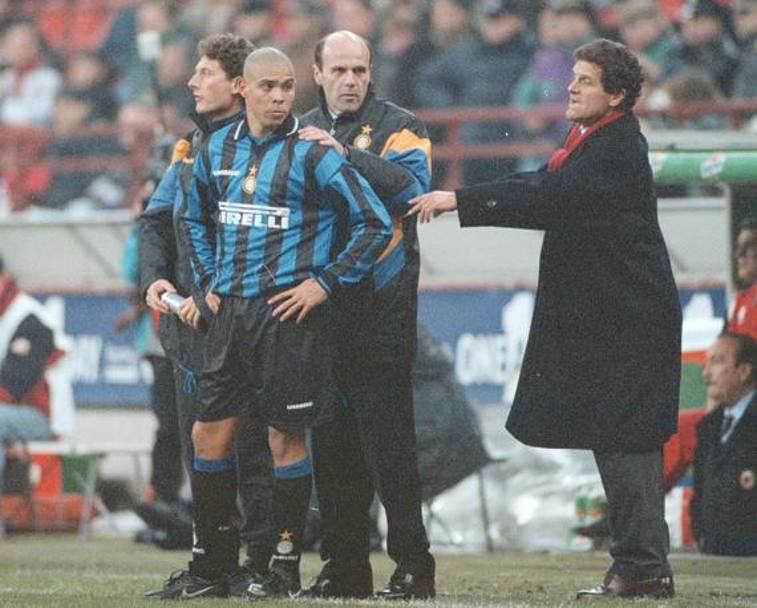 Il doppio ex per eccellenza tra Inter e Barcellona è di sicuro Ronaldo:arrivato in nerazzurro nel 1997 proprio dai catalani